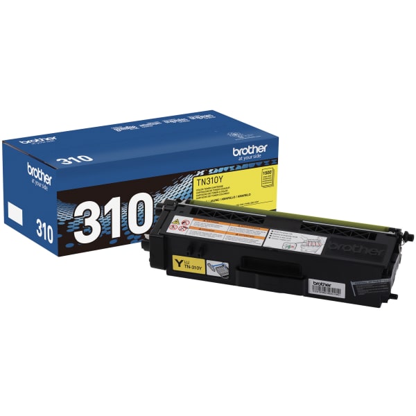 Brother TN-310 Yellow Toner Cartridge, TN-310Y