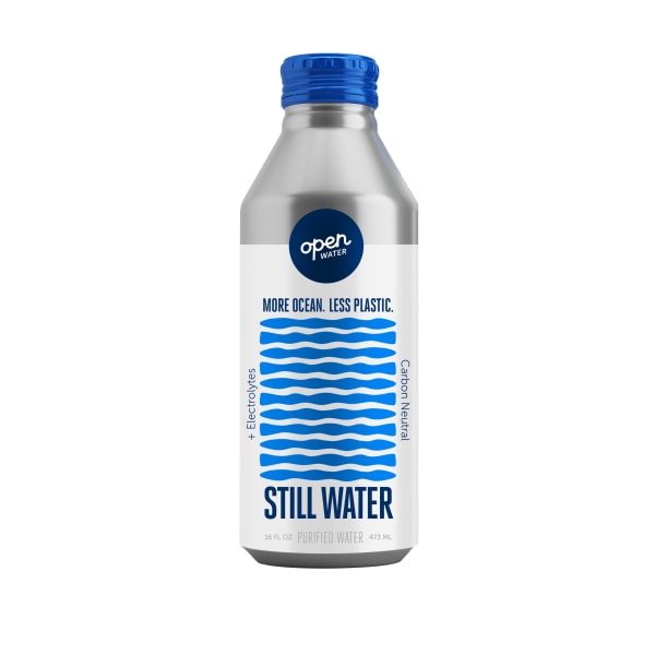 Open Water Still Bottled Water, 16 Oz, Pack Of 24 Bottles