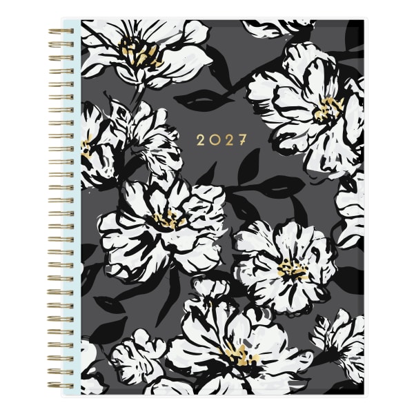 2027 Blue Sky Baccara Dark Monthly Planning Calendar, 8x10, 0%, Dark CYO, Jan-Dec, RY27