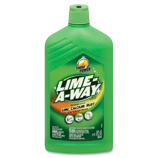 Lime-A-Way Cleaner - For Multipurpose - 28 fl oz (0.9 quart) - Unscented - Clear - 6 / Carton
