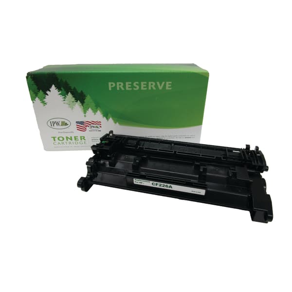 IPW Preserve Remanufactured Black Toner Cartridge Replacement For HP 26A, CF226A, 845-26A-ODP