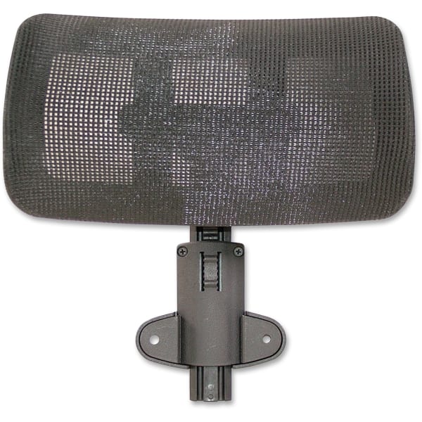 Lorell Multifunction Mesh High-Back Headrest, Black