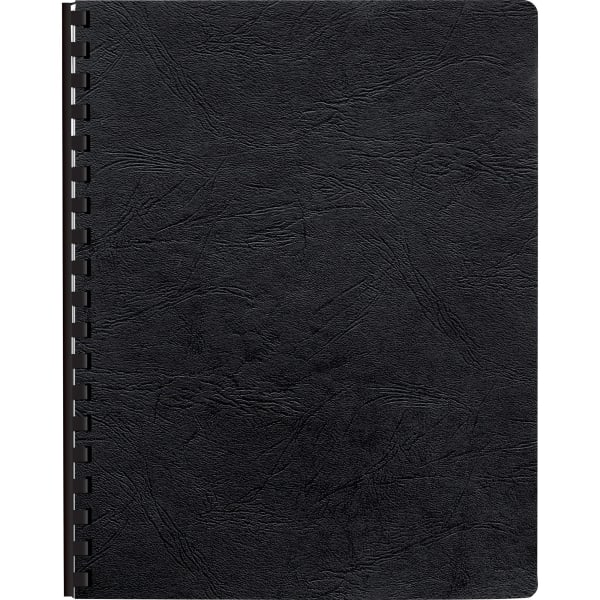 Fellowes ExecutivePresentation Covers, 11.3in x 8.8in x 0.1in, Black, Pack Of 50