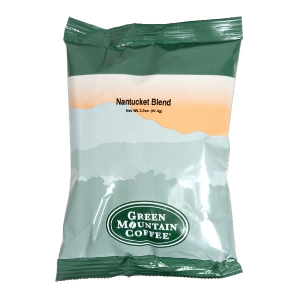 Green Mountain Coffee Ground Coffee, Nantucket Blend, Carton Of 50 Bags
