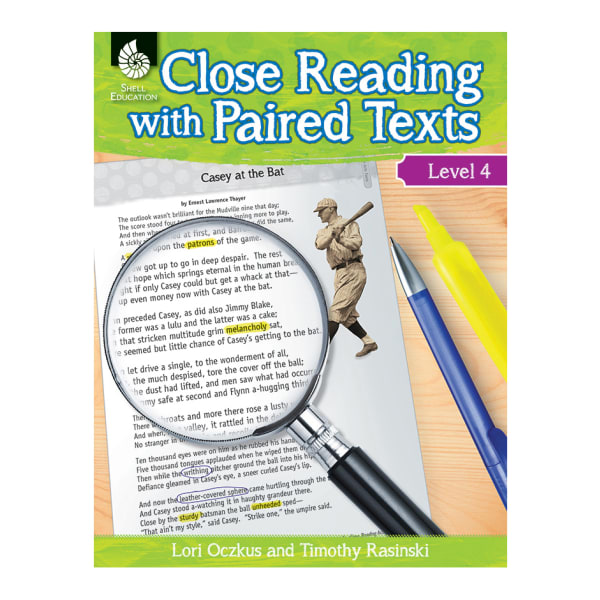Shell Education Close Reading With Paired Texts, Grade 4