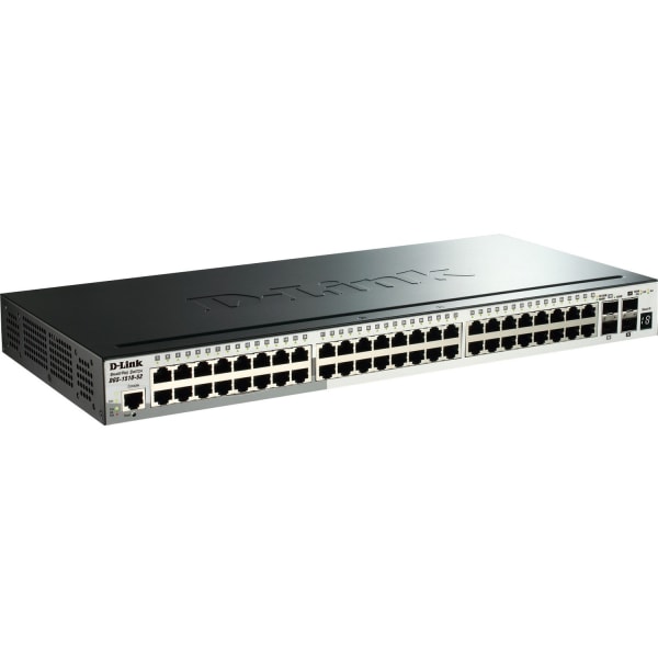 D-Link 52-Port Gigabit Stackable SmartPro Switch With 4 10GbE SFP+ Ports
