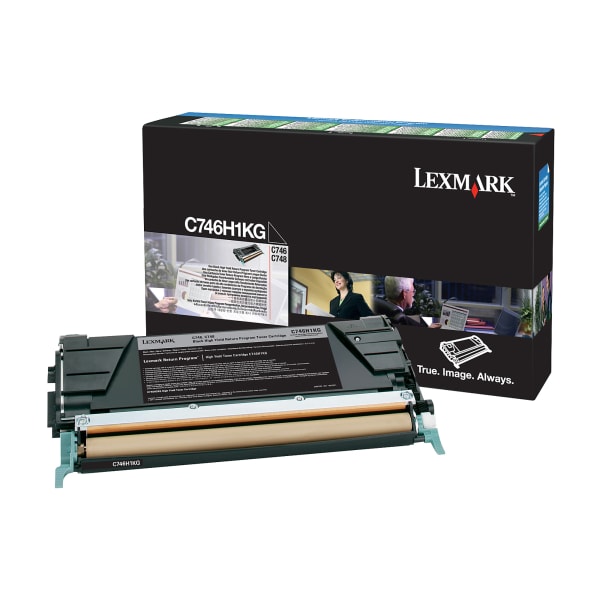 Lexmark C746H1KG Black High Yield Toner Cartridge