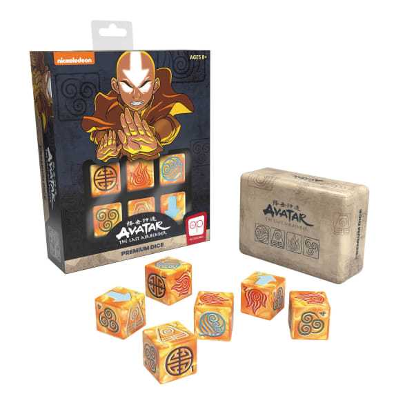 USAopoly Avatar The Last Airbender Premium Dice Set