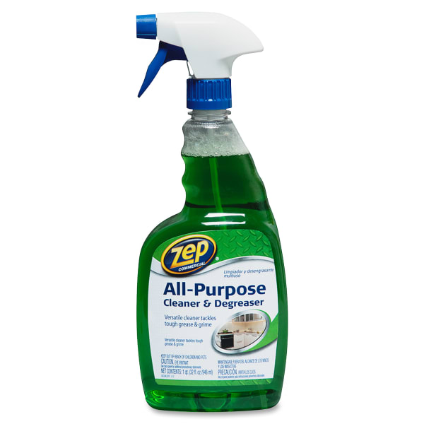 Zep All-Purpose Cleaner/Degreaser - Ready-To-Use - 32 fl oz (1 quart) - Green - 12 / Carton