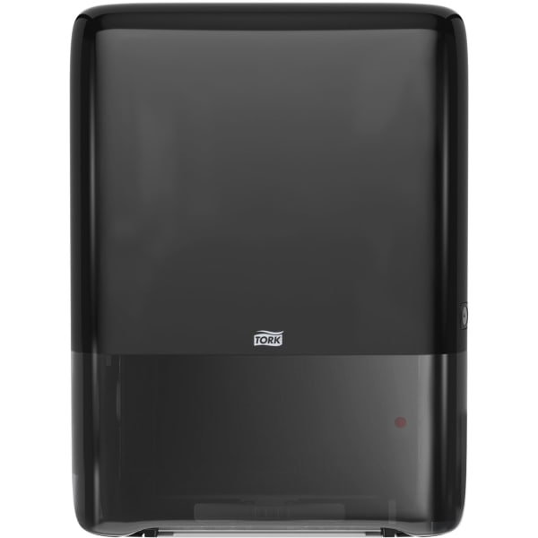 TORK Mini Continuous Hand Towel Dispenser Black - 1230 x Towel - 19.3in Height x 14.4in Width x 4in Depth - Plastic - Black - 1 / Box