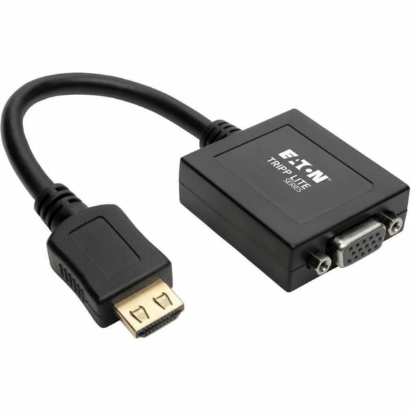 Eaton Tripp Lite Series HDMI to VGA with Audio Converter Cable Adapter  - P13106N