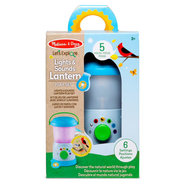Melissa & Doug Lets Explore Light & Sound Lantern Play Set