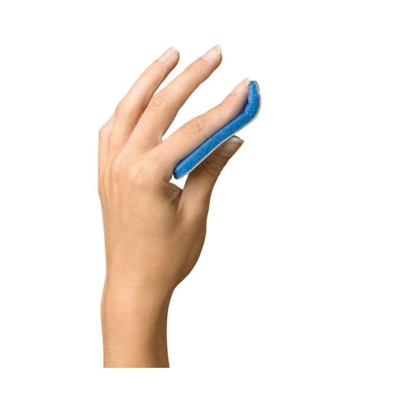 Medline Curved Finger Splint, Large, 6in