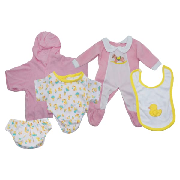 Get Ready Kids Doll Clothes Set, Assorted Colors, MTB1300