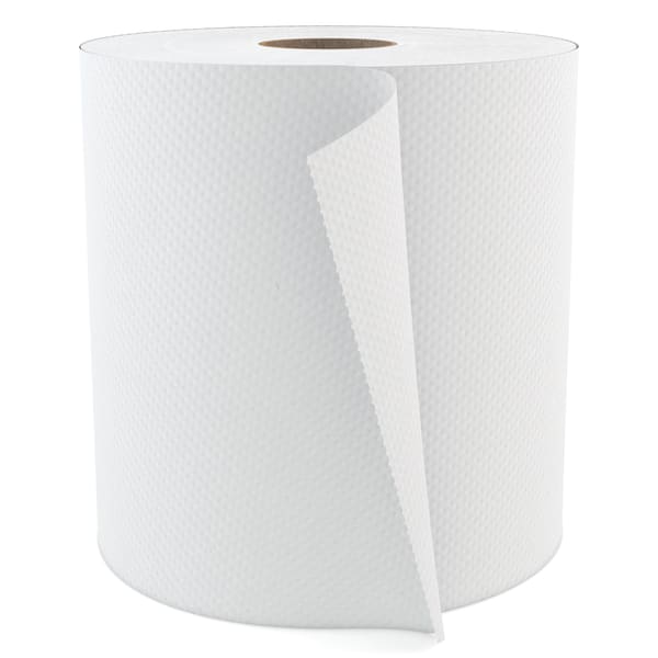 Highmark Hardwound 1-Ply Paper Towels, 800ft Per Roll, Pack Of 6 Rolls