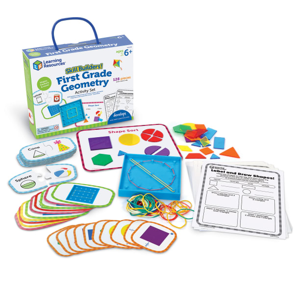 Learning Resources Skill Builders! 1st Grade Geometric Shapes