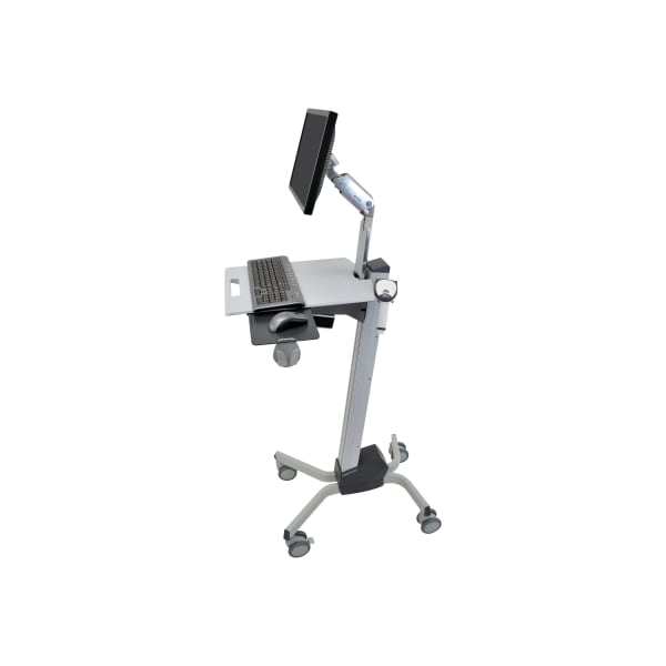 Ergotron Neo-Flex 24-206-214 LCD Cart - 26.01 lb Capacity - Two-tone Gray
