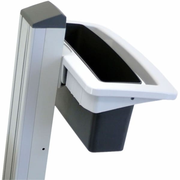 Ergotron 97-545 Basket and Handle Kit - Gray - Plastic