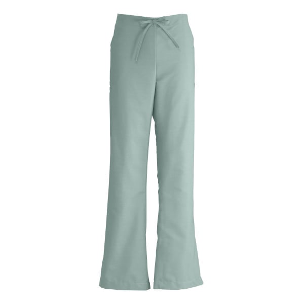 Medline ComfortEase Ladies Modern Fit Petite Cargo Scrub Pants, Medium, Seaspray