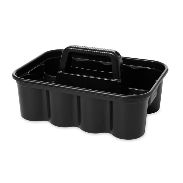 Rubbermaid Commercial Deluxe Carry Caddy, Black