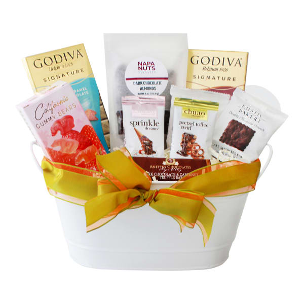Napa Sonoma Sugar Rush Chocolate and Sweets Gift Basket - 9 items
