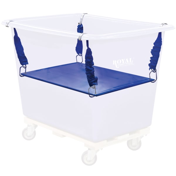 Royal Basket Trucks 14 BU Poly Spring Lift, Blue