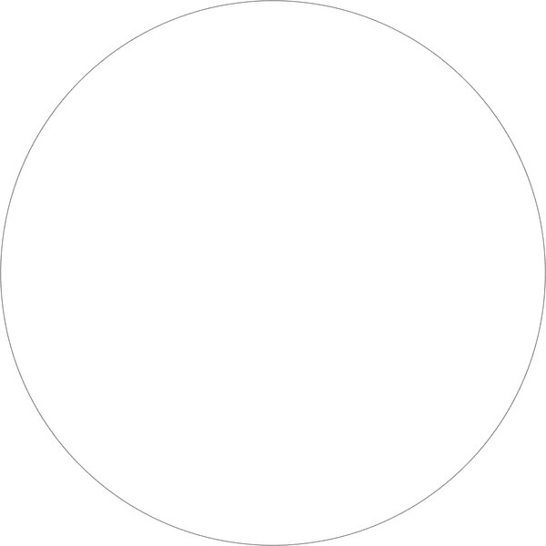 Tape Logic Removable Inventory Labels, DL1389WH, Round, 1in, White, Roll Of 500