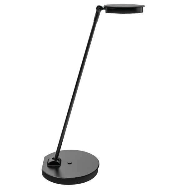 Fellowes Lily Single Arm LED Task Light With Built-In Dimmer, 15-1/2inx 6in, Black