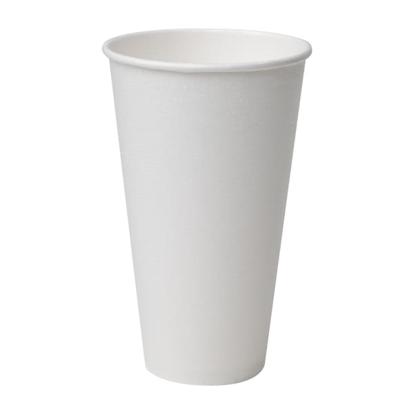 Dixie PerfecTouch Insulated Paper Hot Cups, 16 Oz, White, Pack Of 1,000 Cups