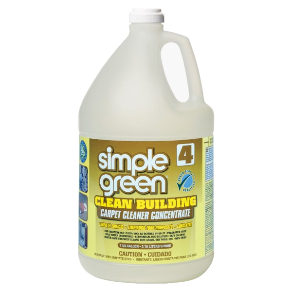 Simple Green Clean Building Carpet Cleaner Concentrate, 128 Oz Bottle