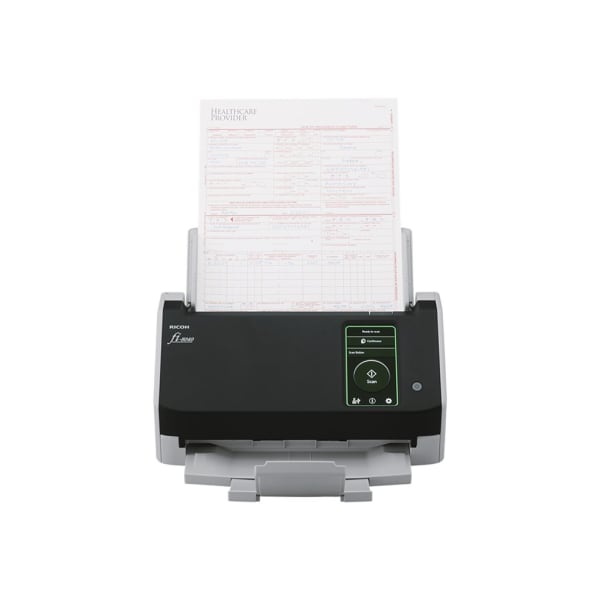 Ricoh fi-8040 - Document scanner - Dual CIS - Duplex -  - 600 dpi x 600 dpi - up to 40 ppm (mono) / up to 40 ppm (color) - ADF (50 sheets) - up to 6000 scans per day - Gigabit LAN, USB 3.2 Gen 1