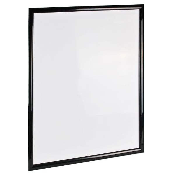 Azar Displays Wall Snap Poster Frame Vertical/Horizontal Sign Holder, 30inH x 20inW x 3/4inD, Black