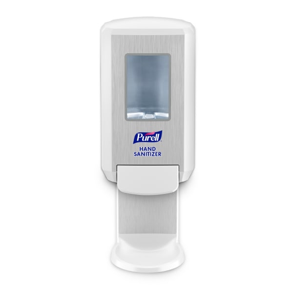 Purell CS4 Hand Sanitizer Dispenser, 10-9/16inH x 5-13/16inW x 4-1/2inD, White