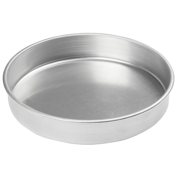 Winco ACP-122 Aluminum Round Layer Cake Pan, 12in x 2in, Silver