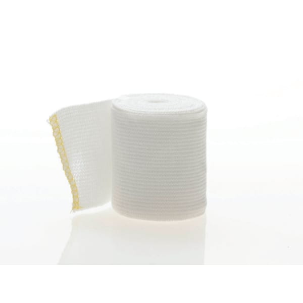 Medline Non-Sterile Swift-Wrap Elastic Bandages, 2in x 5 Yd., White, Case Of 20