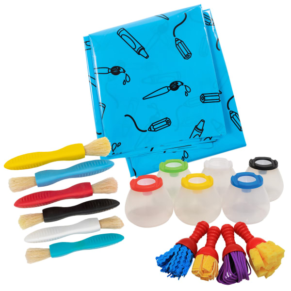 Ready 2 Learn Drawing and Painting Tools, Pack Of 17 Tools