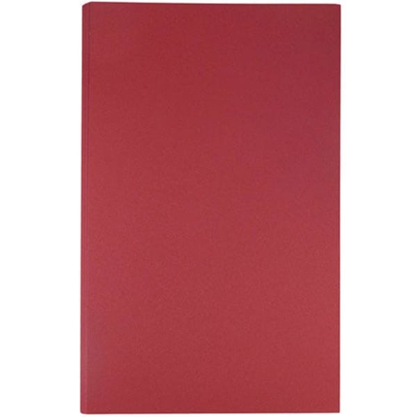 JAM Paper Legal Matte Paper, Dark Red, Legal (8.5in x 14in), 50 Sheets Per Pack, 28 Lb
