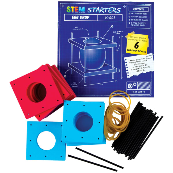 Teacher Created Resources STEM Starters Activity Kit, Egg Drop, Grade 3 To 12