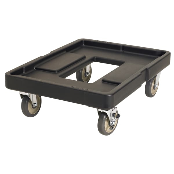Cambro Camdolly For UPC400/UPCS400 Food Pan Carriers, 9inH x 21-9/16inW x 28-1/8inD, Black