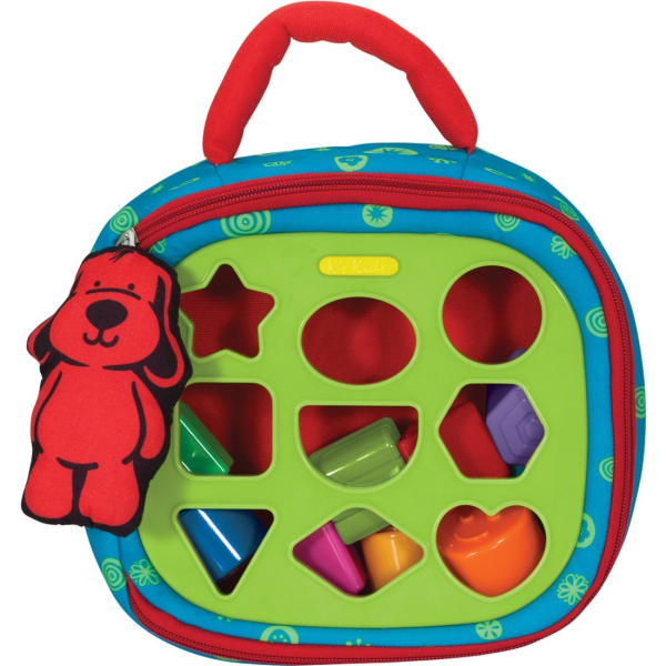 Melissa & Doug Take-Along Shape Sorter Baby And Toddler Toy