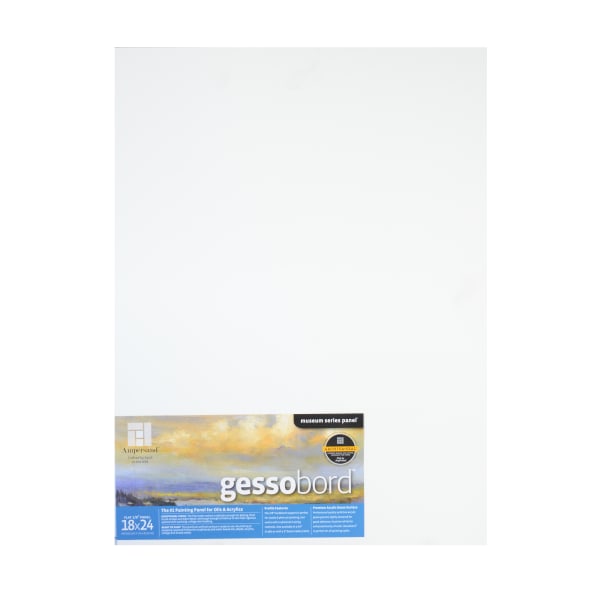Ampersand Gessobord, 18in x 24in, 1/8in, White