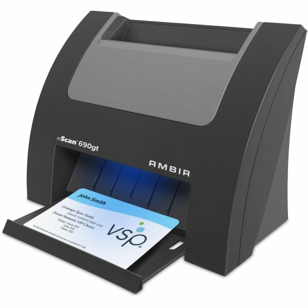 Ambir nScan 690gt - Card scanner - Dual CIS - Duplex -  - 600 dpi - USB 2.0 - with AmbirScan for athenahealth