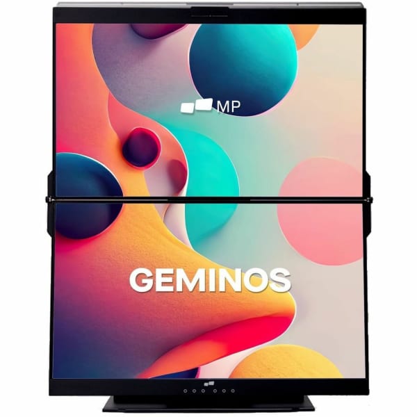 Mobile Pixels Geminos X 24in Display LCD Dual-Screen Desktop Monitor