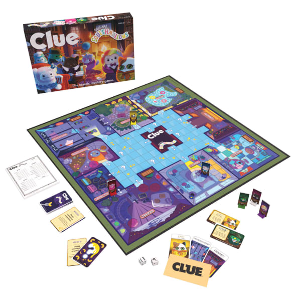 USAopoly Clue: Squishmallows, All Ages