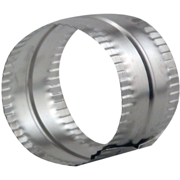 Lambro 4in Aluminum Connector - 4in x 4.15in - Silver - Aluminum - 6
