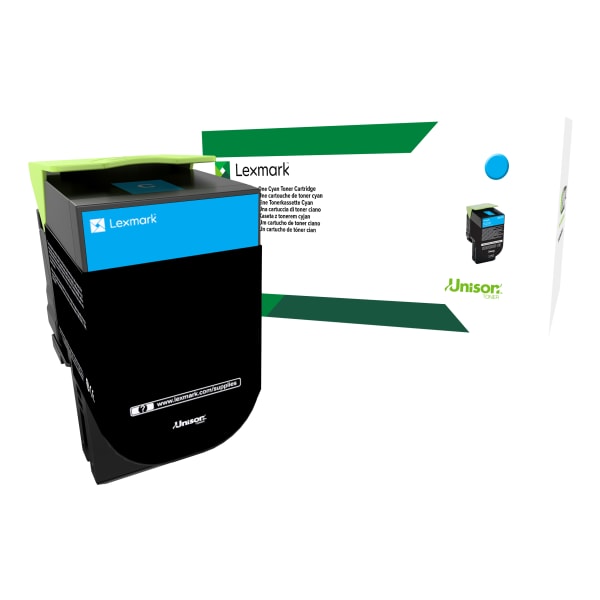 Lexmark 71B10C0 Cyan Return Program Toner Cartridge