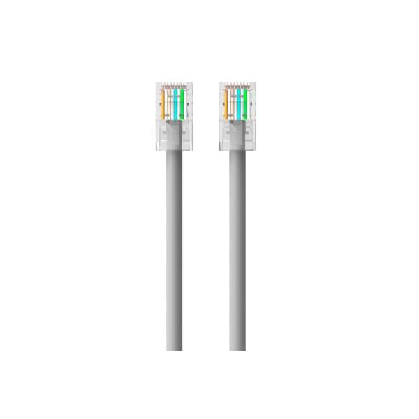 Belkin High Performance - Patch cable - RJ-45 (M) to RJ-45 (M) - 5 ft - UTP - CAT 6 - molded - gray - for Omniview SMB 1x16, SMB 1x8; OmniView SMB CAT5 KVM Switch