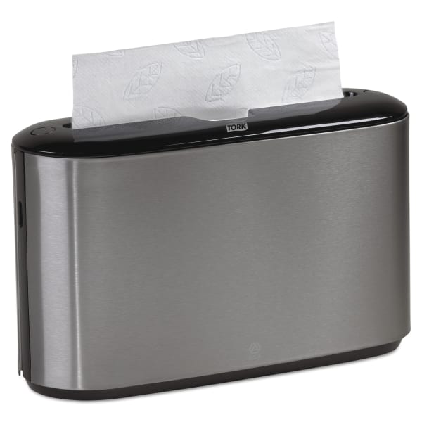 Tork Xpress Countertop Towel Dispenser, Black/Stainless Steel