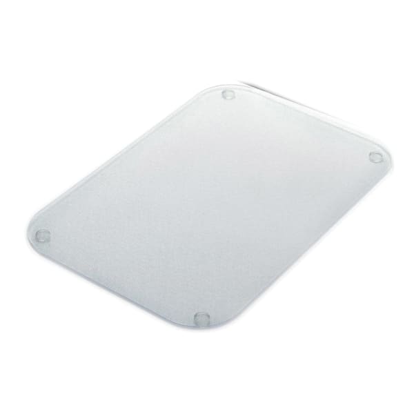 Better Houseware Medium Acrylic Cutting Board, 12in x 8in, Frosted