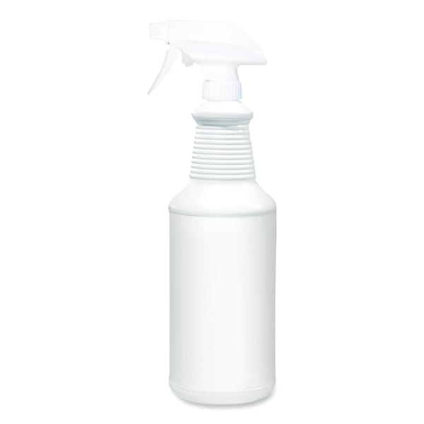 Diversey Water Only Spray Bottle, 32 oz, White, 12/Carton